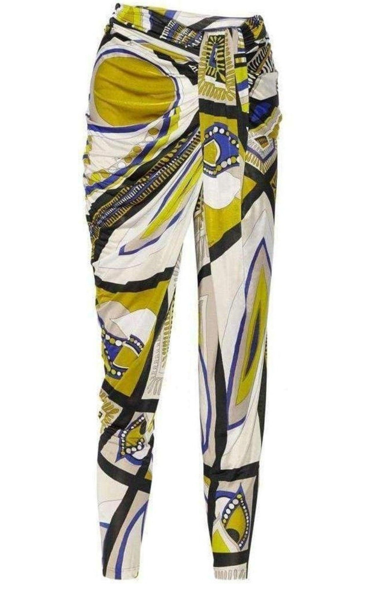 Printed Jersey Tapered Pants Emilio Pucci