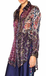 Alina Silk Shirt Etro