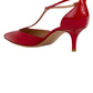 Ribbon T-bar Patent Leather Pumps Gianvito Rossi