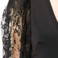 Black Lace Puff-sleeve Bodysuit Givenchy