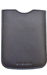 Givenchy Black Leather Phone or Credit Card Case Givenchy