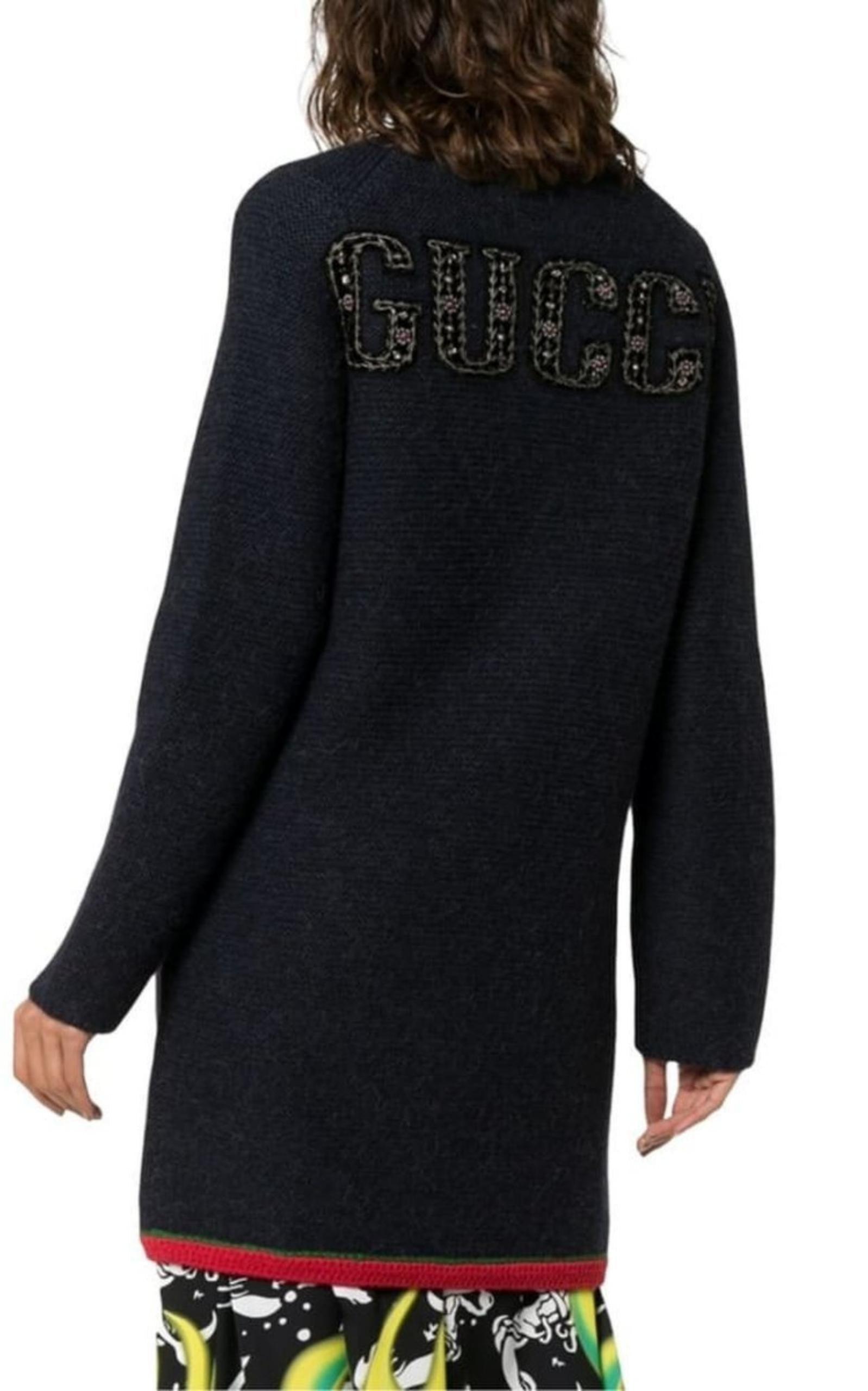 Gucci Blue Cardigan With New York Yankees ™ Patch