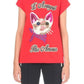 Cat Embroidered Cotton-Jersey T-shirt Gucci