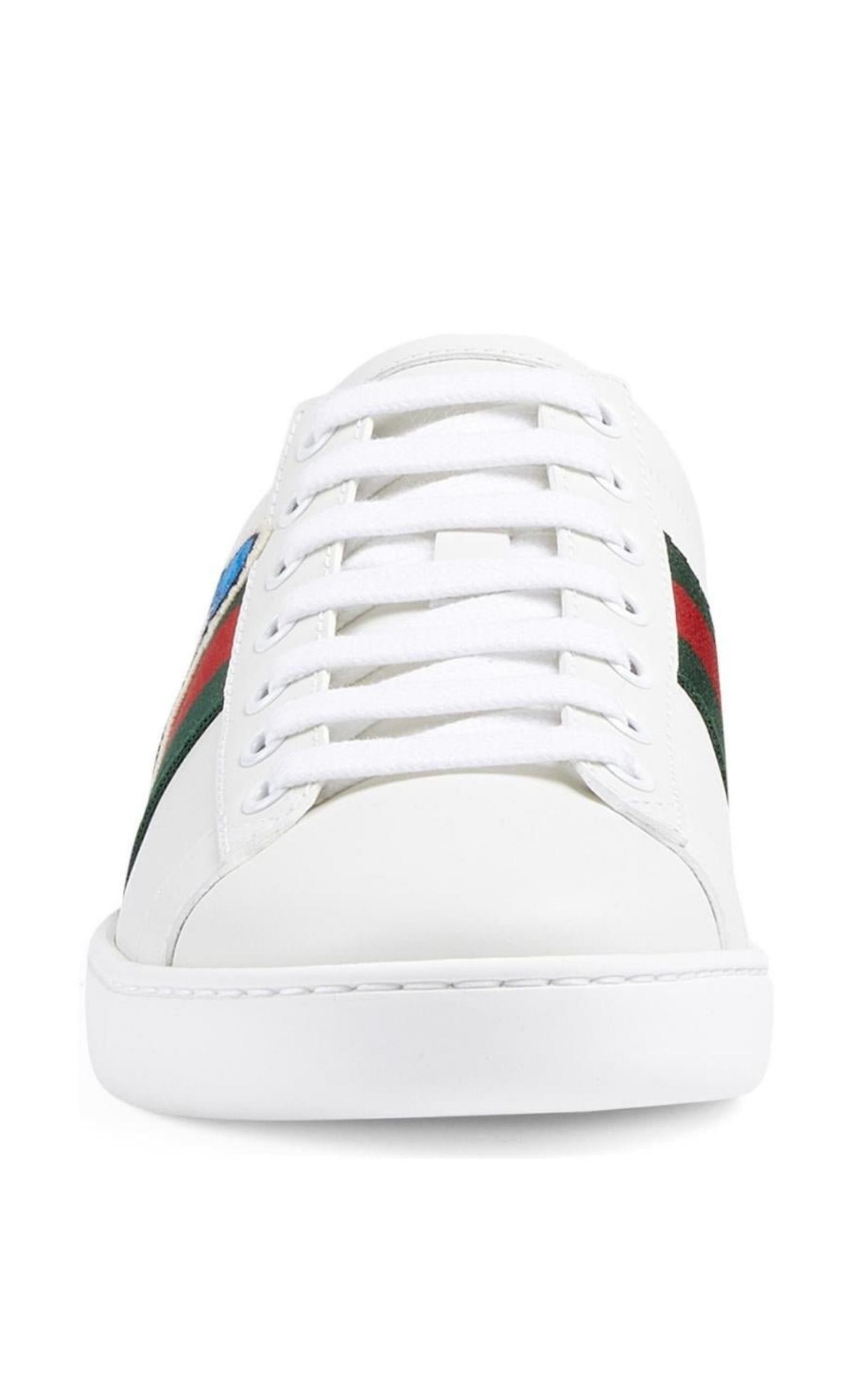 Disney Ace Leather Sneakers Gucci