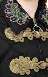 Embroidered Quilted Bomber Jacket Gucci