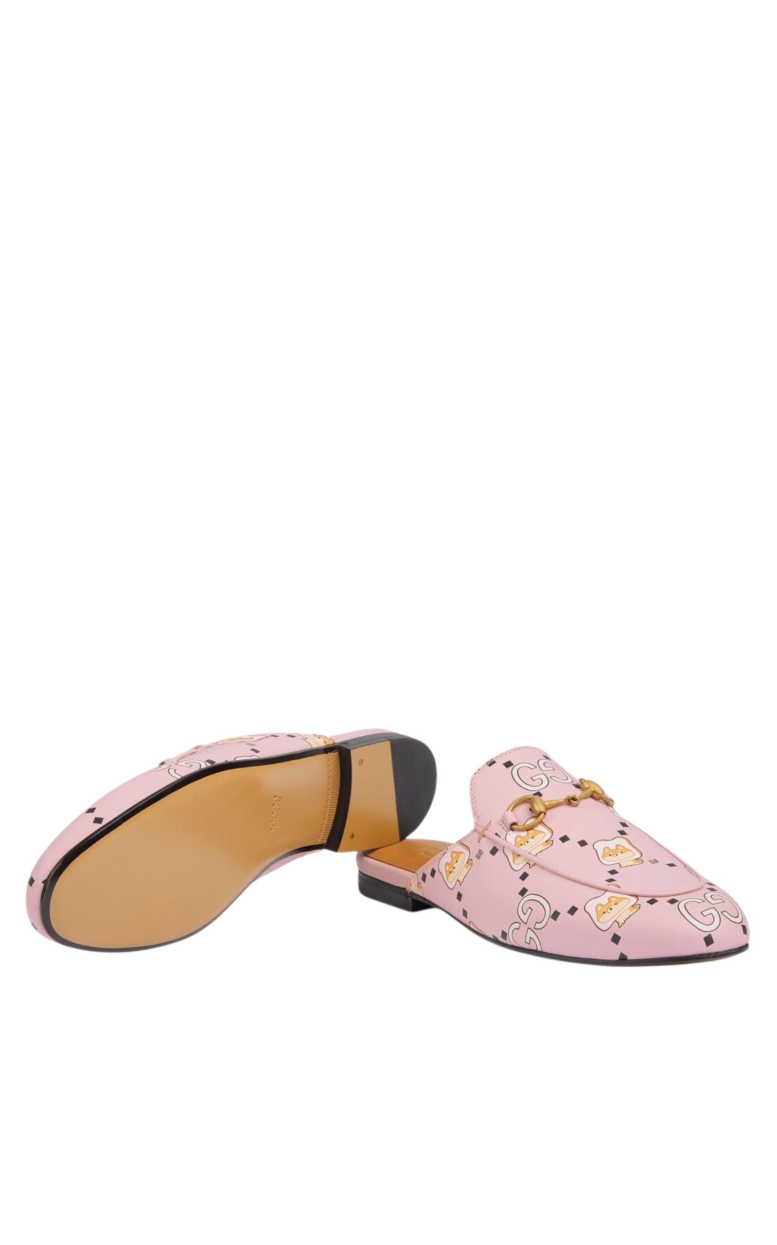 GG Kawaii Animal Princetown Slipper Gucci