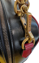 Gucci GG Marmont Matelassé Bamboo Handle Shoulder Bag - Runway Catalog