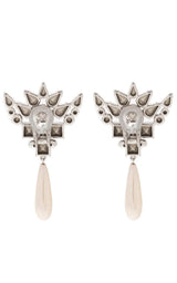 Interlocking G Crystal Earrings Gucci