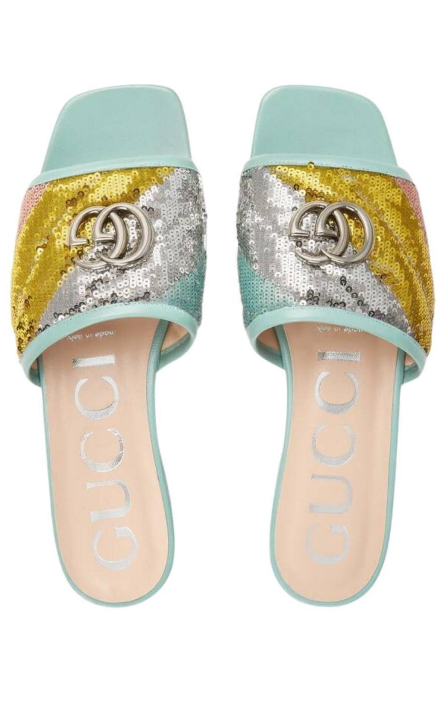 Jolie Logo Slide Sandal Gucci