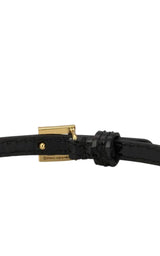 Leather Square GG Choker Gucci