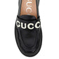 Logo Applique Leather Loafer Gucci