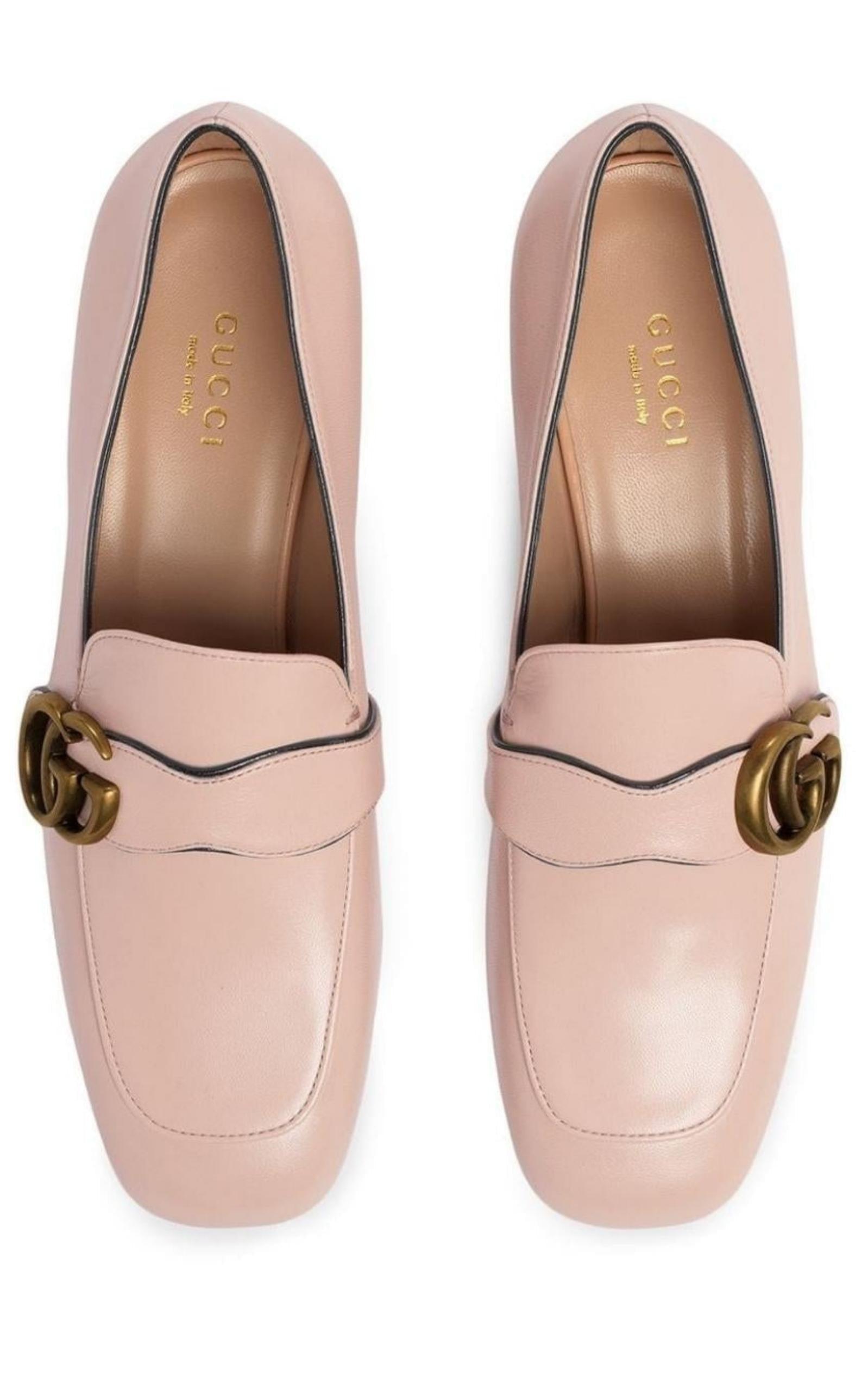 Marmont 25mm Leather Loafers Gucci