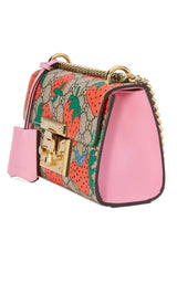 Padlock Gg Strawberry Small Shoulder Bag Gucci