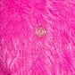 Pink Brushed Wool Cardigan Gucci