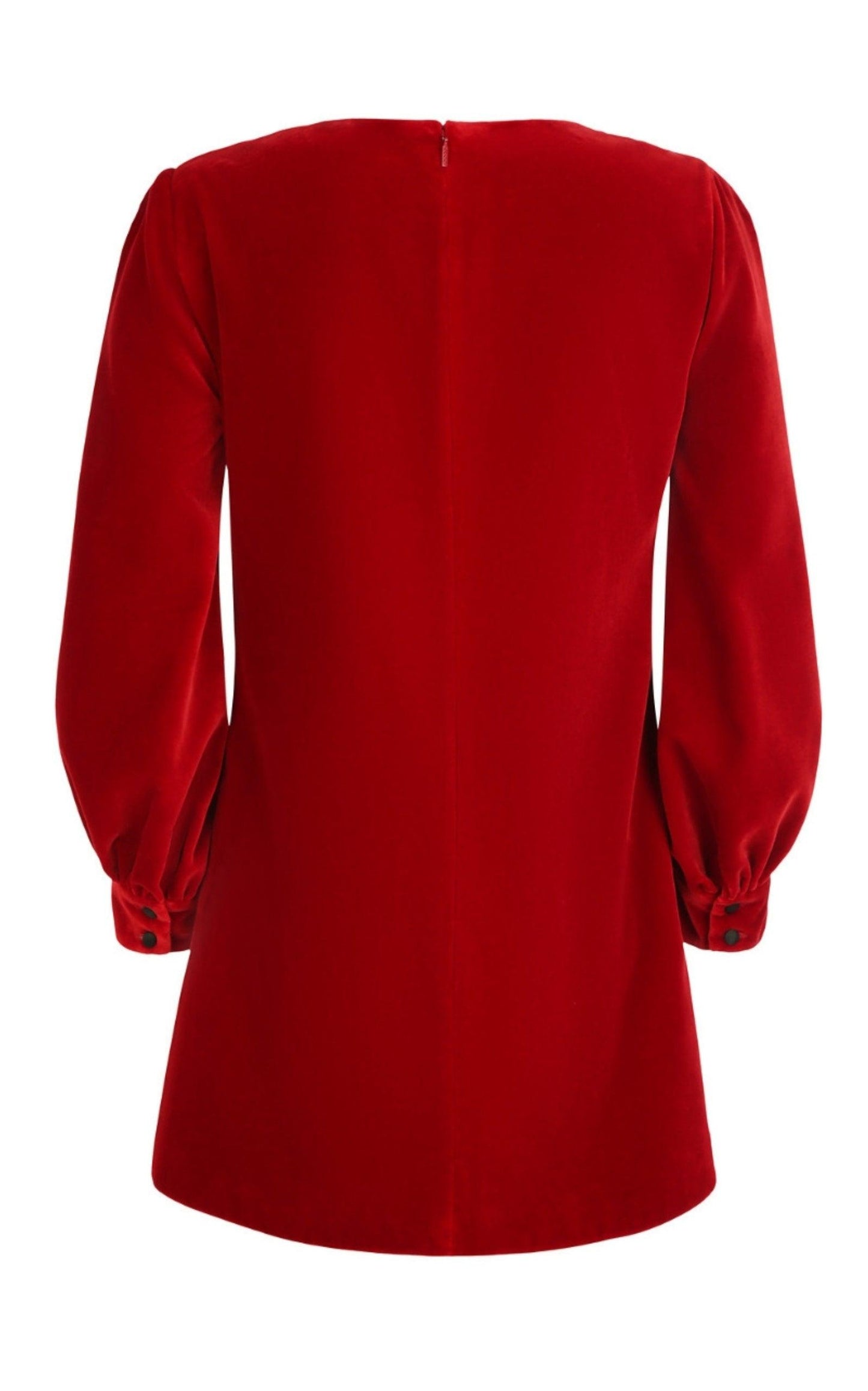 Stretch Cotton-Velvet Mini Dress Gucci