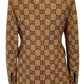 Gucci The Hacker Project Maxi GG Hourglass jacket - Runway Catalog