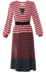 Fenton Balloon Multi Tone Dress Jonathan Saunders