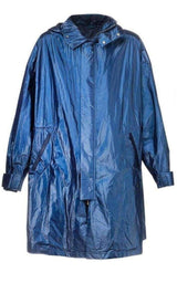 Runway Blue Oversized Raincoat Juun J