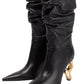 Chain Leather Heeled Boots JW Anderson