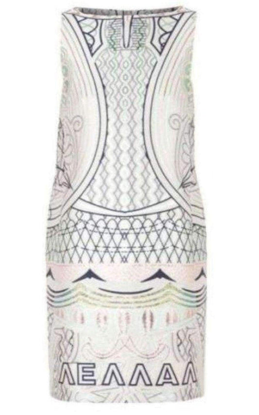 Lella Printed Jacquard Dress Mary Katrantzou