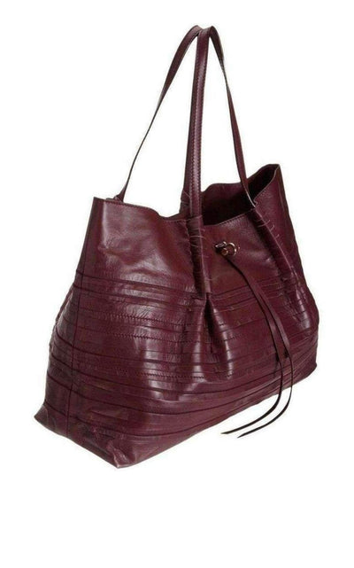 Liane Tiered Large Leather Tote Bag Nina Ricci