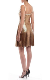 Paco Rabanne Gold Chainmail Dress