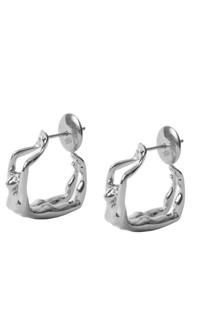 Louise Sterling Silver figure stud earring Paola Vilas