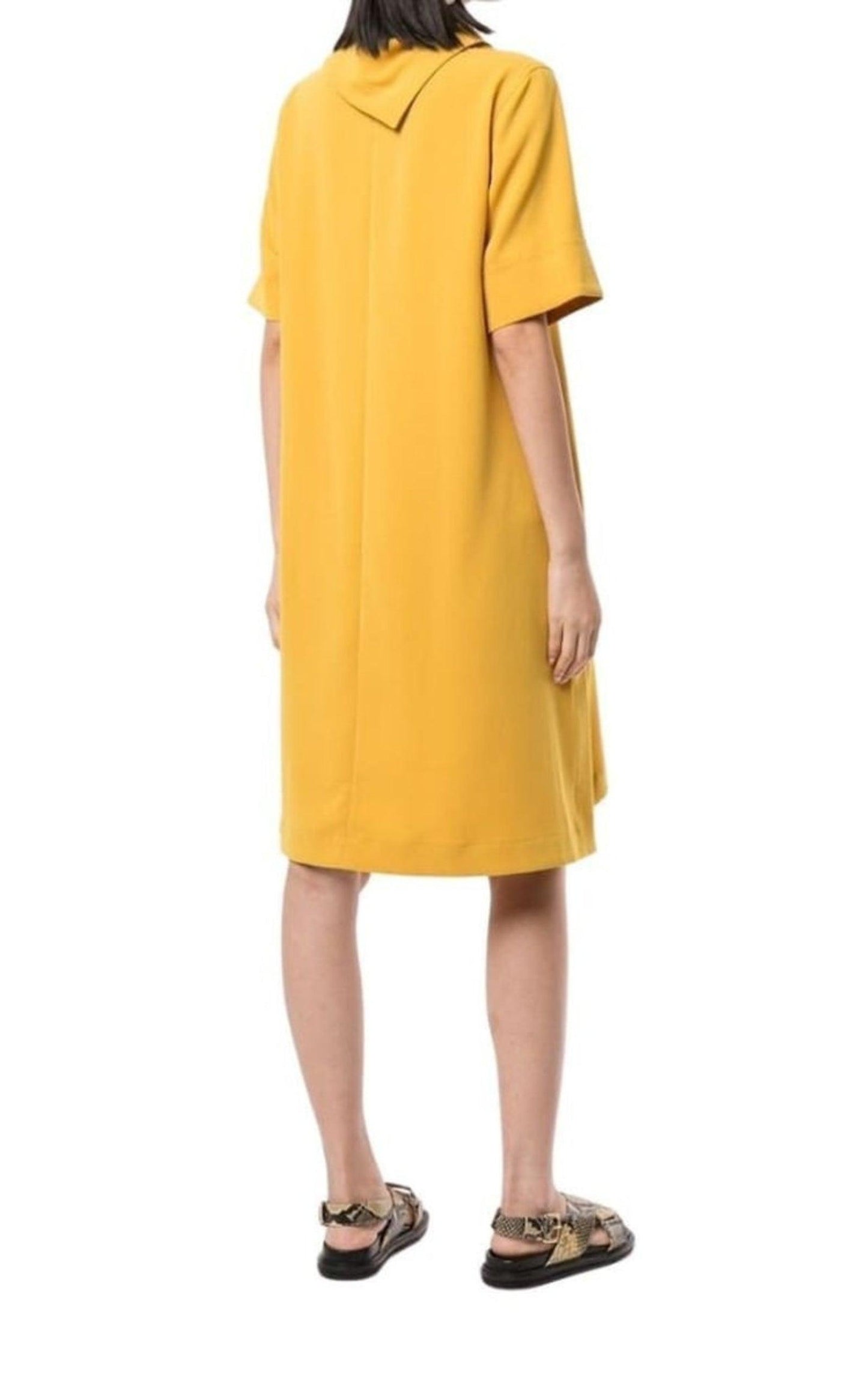 Scarf Neck Crepe Dress Phillip Lim