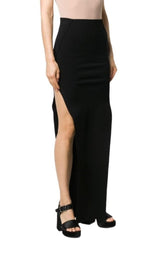 Side Slit Pull-on Skirt Rick Owens