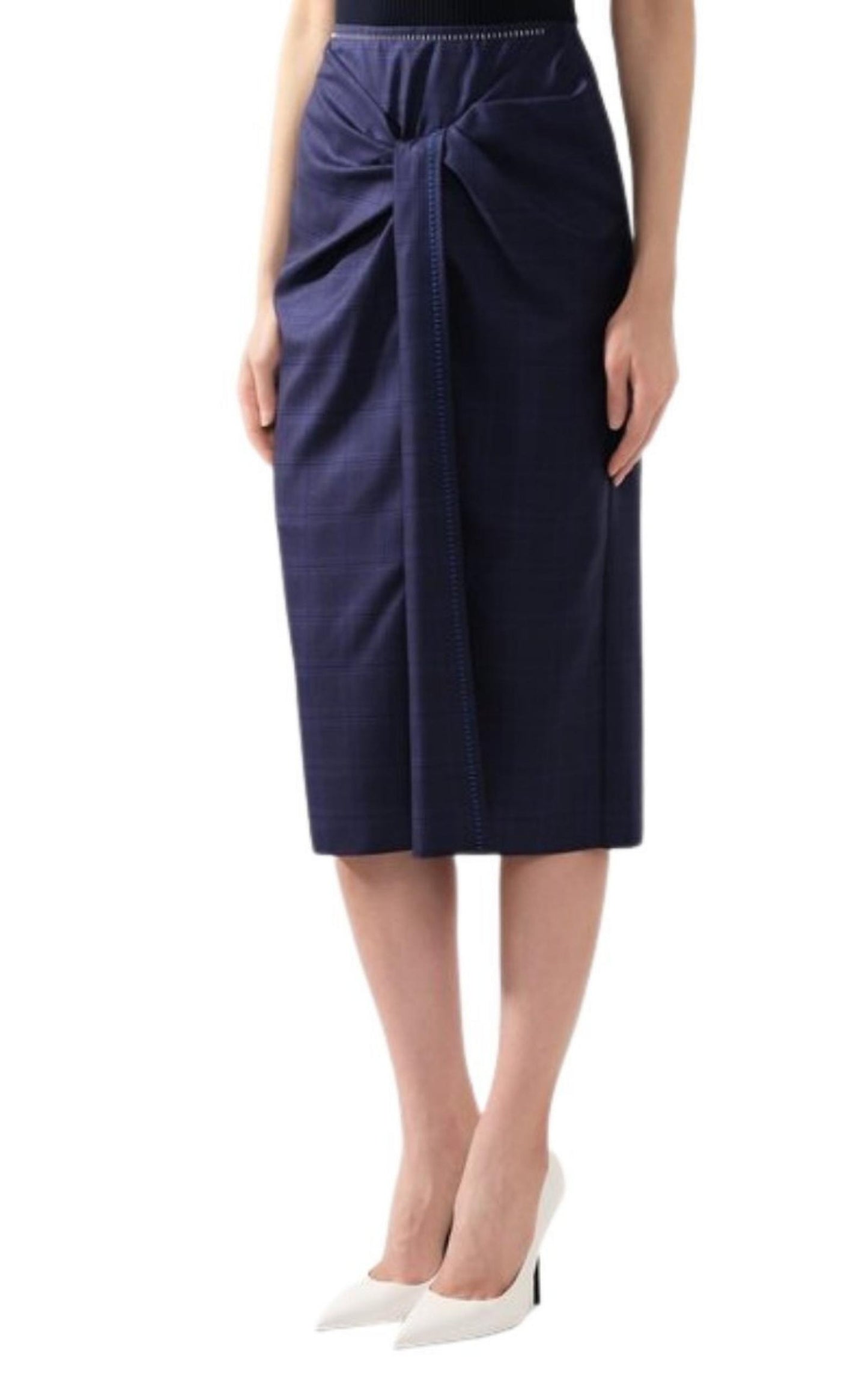 Roland Mouret Aura Stretch-crêpe Pencil Skirt