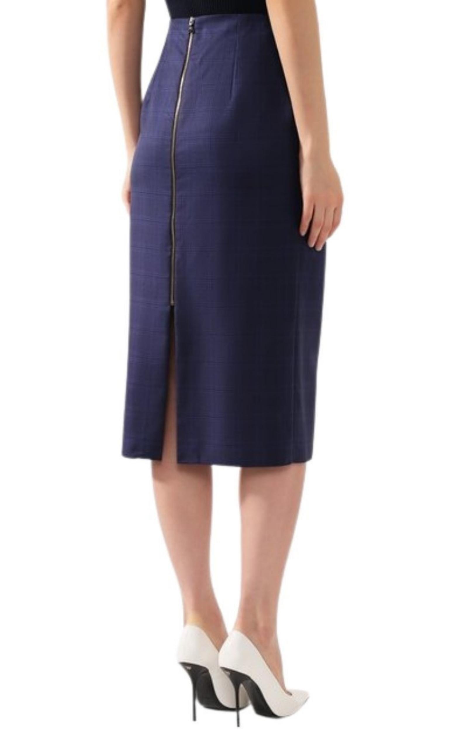 Roland Mouret Aura Stretch-crêpe Pencil Skirt