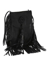 Anita Fringe Leather Crossbody Bag Saint Laurent