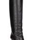 Kid Knee High Leather Boots Saint Laurent