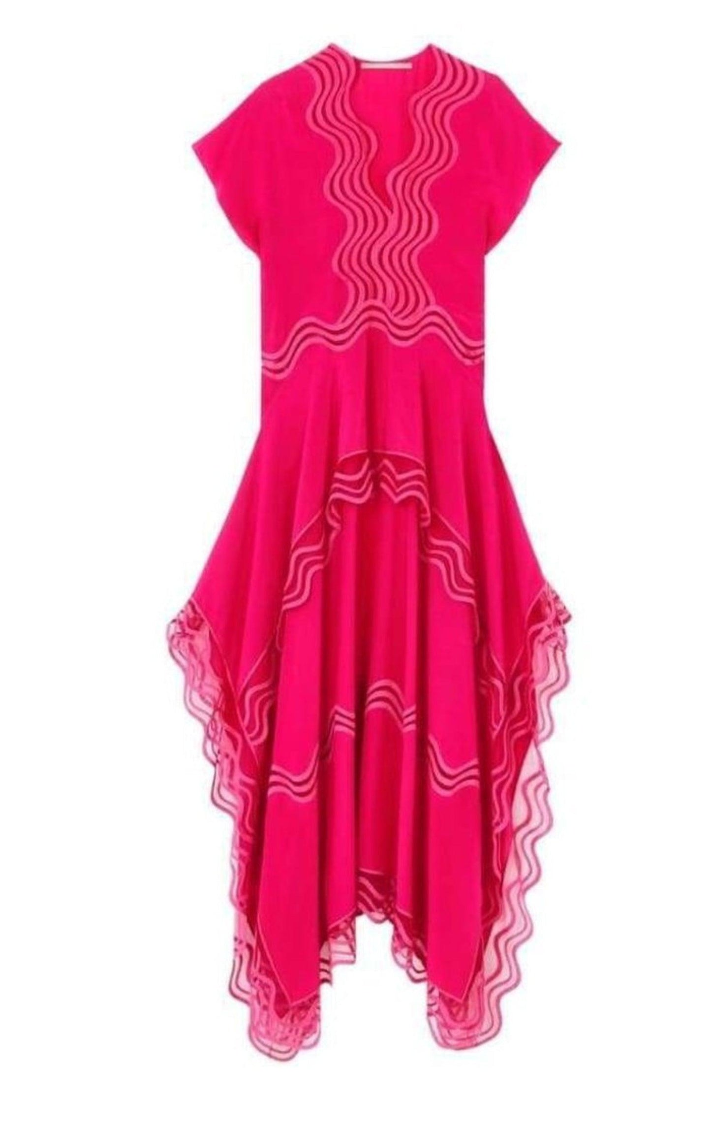 Orla Silk Dress in Pink Stella McCartney