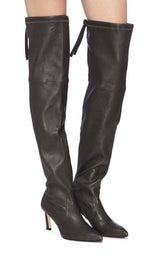 Natalia Over the Knee Length Stretch Leather Boots Stuart Weitzman