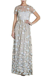  BCBGMAXAZRIATasi Embroidered Gown - Runway Catalog