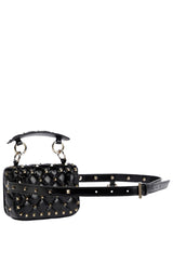 Rockstud Spike Mini Leather Shoulder Bag Valentino