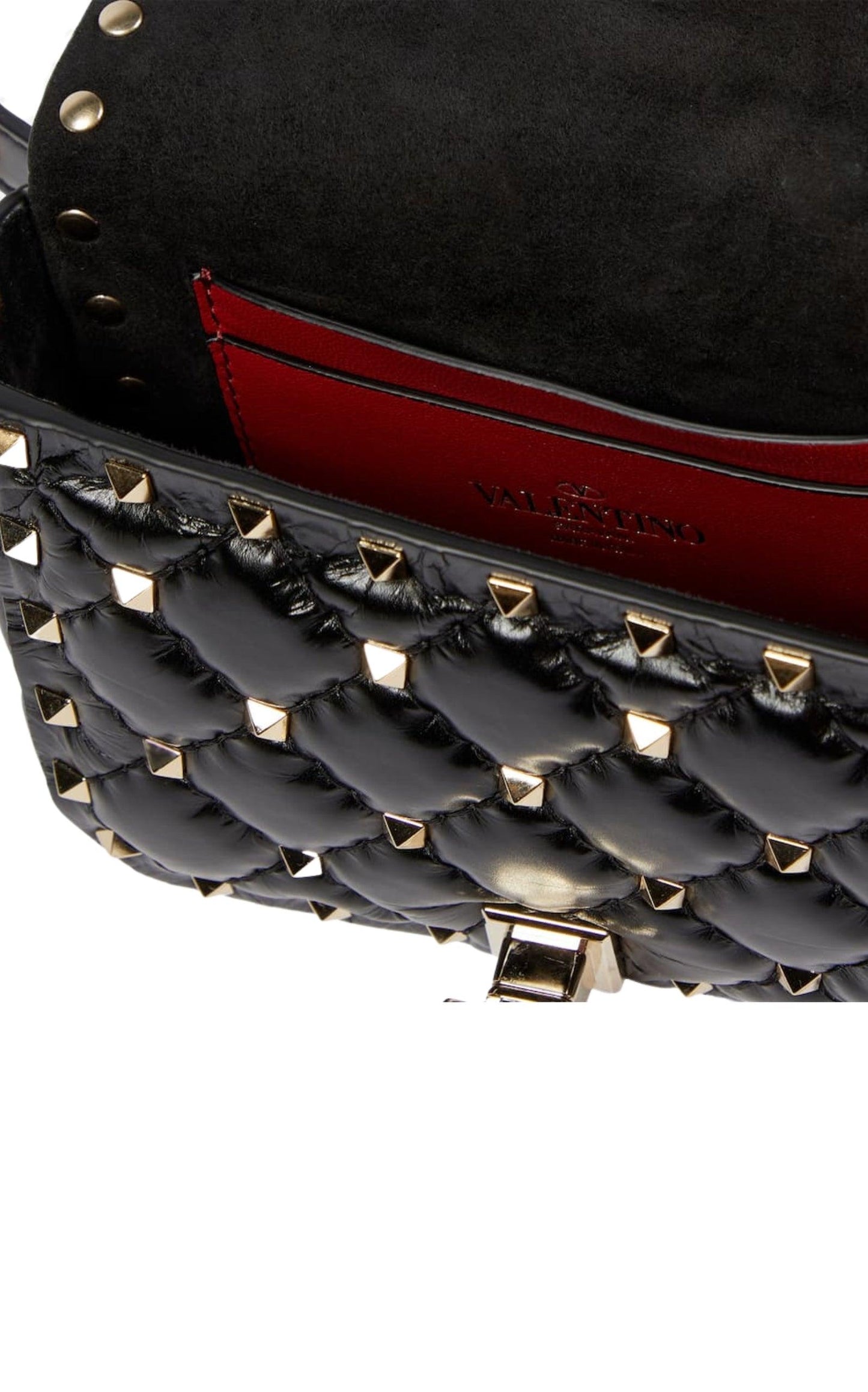 Rockstud Spike Mini Leather Shoulder Bag Valentino