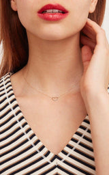 Gold Mini Heart Angie Necklace Vanrycke